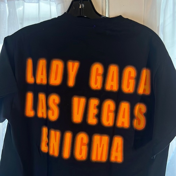 Lady Gaga Enigma Las Vegas Residency TEE Unisex Medium Front and Back Graphics - Picture 1 of 7